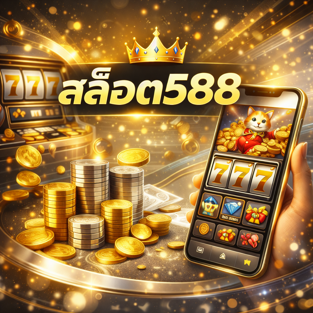สล็อต588 สายสล็อตครบวงจร เล่นง่าย ได้อรรถรสทุกการเดิมพัน