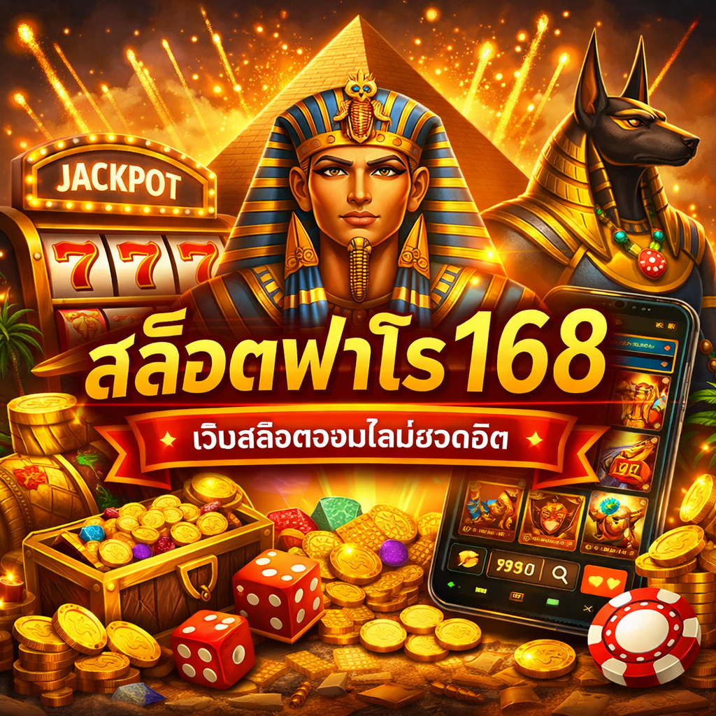 สล็อตฟาโร168 เว็บสล็อตยุคใหม่ เล่นง่าย โบนัสจัดเต็ม ระบบทันสมัย