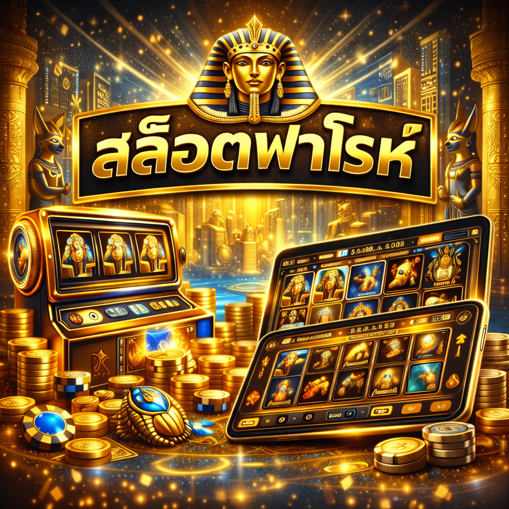 สล็อตฟาโรห์ ธีมอียิปต์สุดฮิต ลุ้นรางวัลใหญ่ สนุกตื่นเต้นทุกการหมุน
