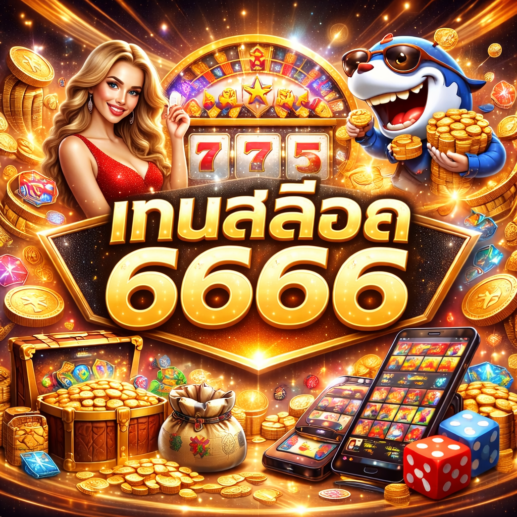 เกมสล็อต 6666 ยอดนิยม แตกง่าย เล่นสนุก ครบทุกค่ายเกม