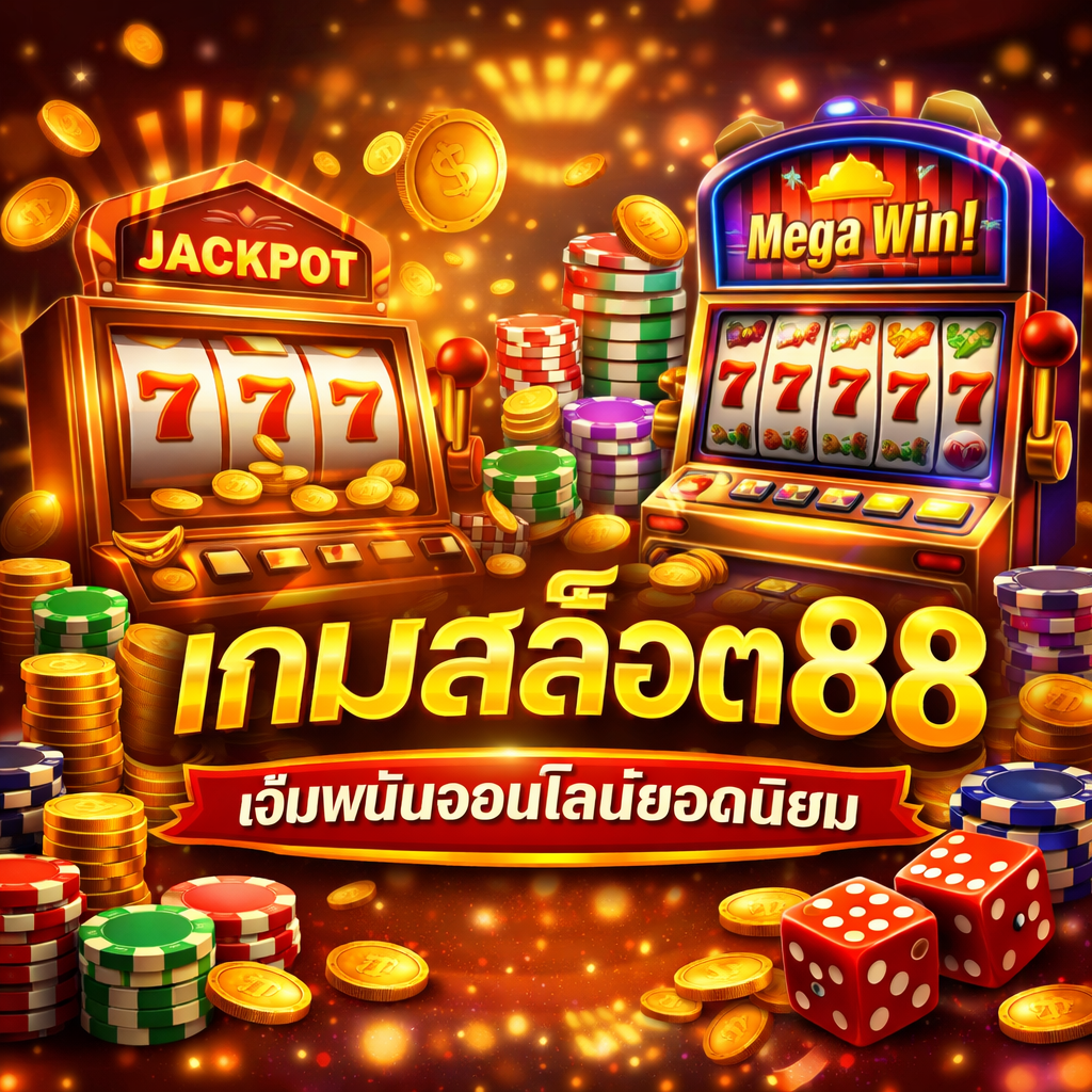 'เกมสล็อต 88 เกมสล็อตออนไลน์ยุคใหม่ แตกง่าย เล่นได้ทุกที่