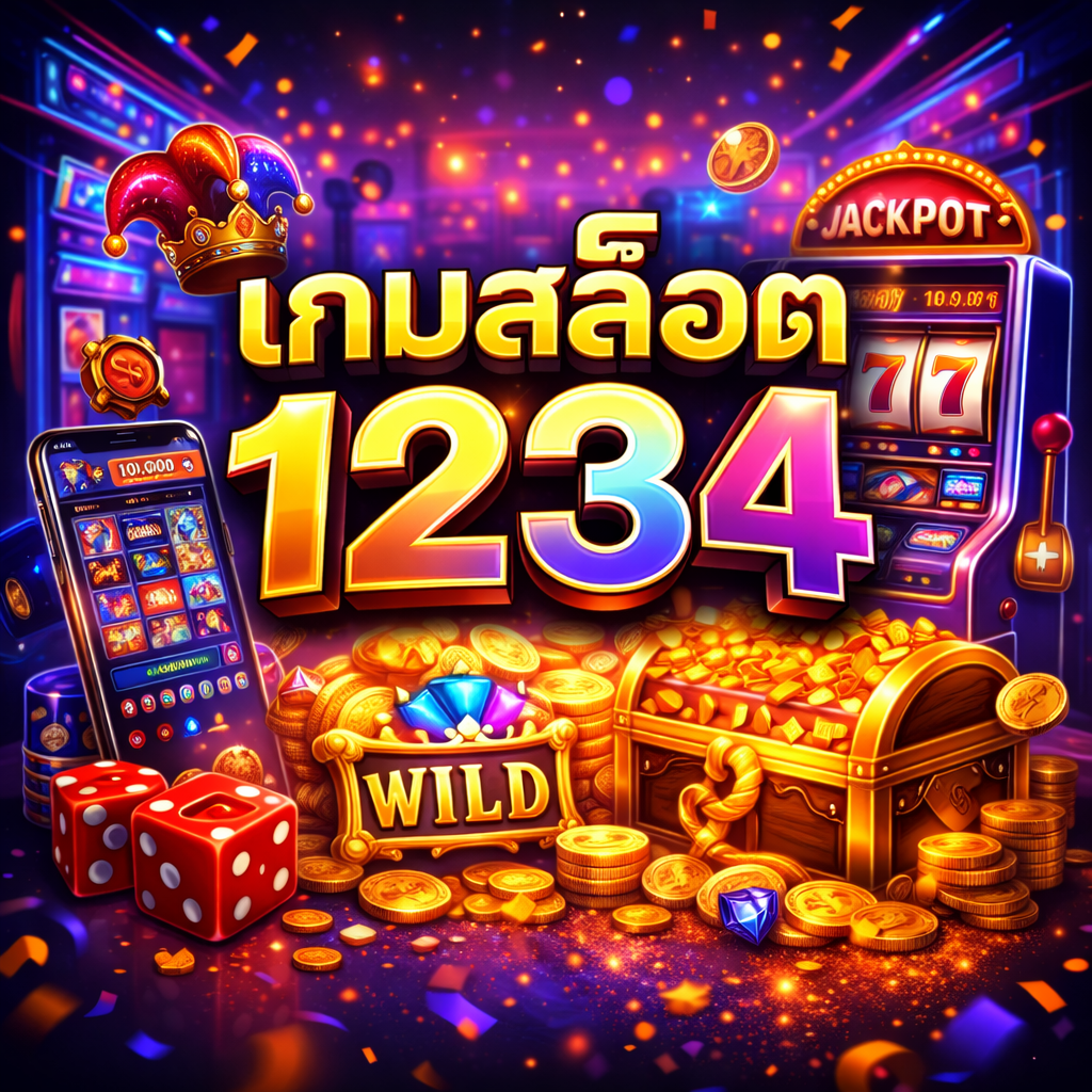 เกมสล็อต1234 ยอดนิยม เล่นง่าย โบนัสเยอะ รองรับทุกอุปกรณ์