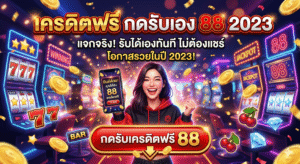 เครดิตฟรี กดรับเอง 88 2023