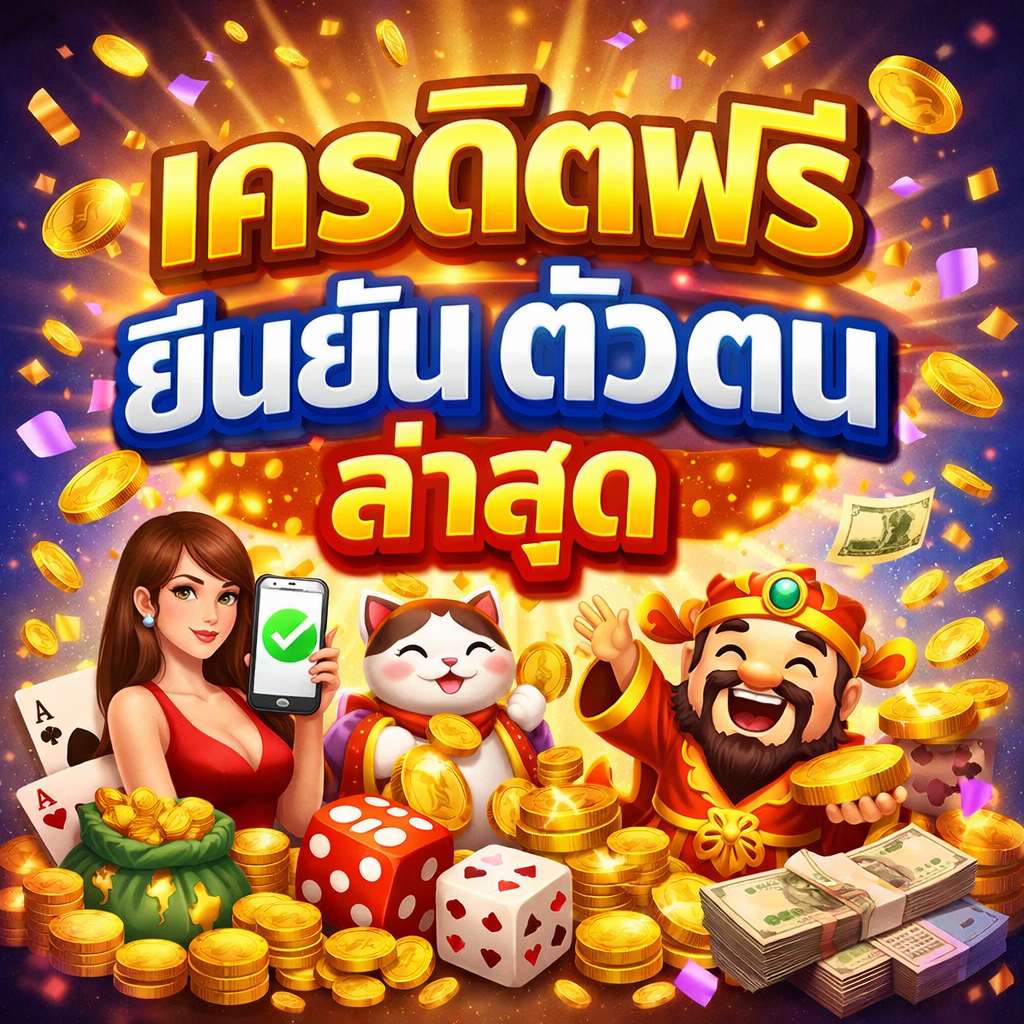 เครดิตฟรี ยืนยัน ตัว ตน ล่าสุด