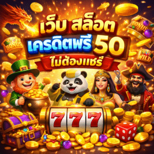 เว็บ สล็อต เครดิตฟรี 50 ไม่ต้องแชร์
