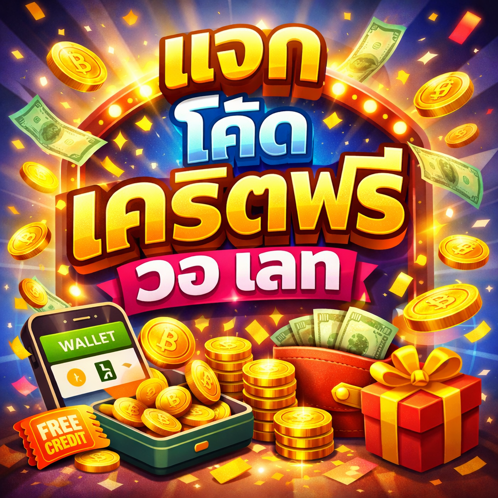 แจก โค้ด เครดิตฟรี วอ เลท