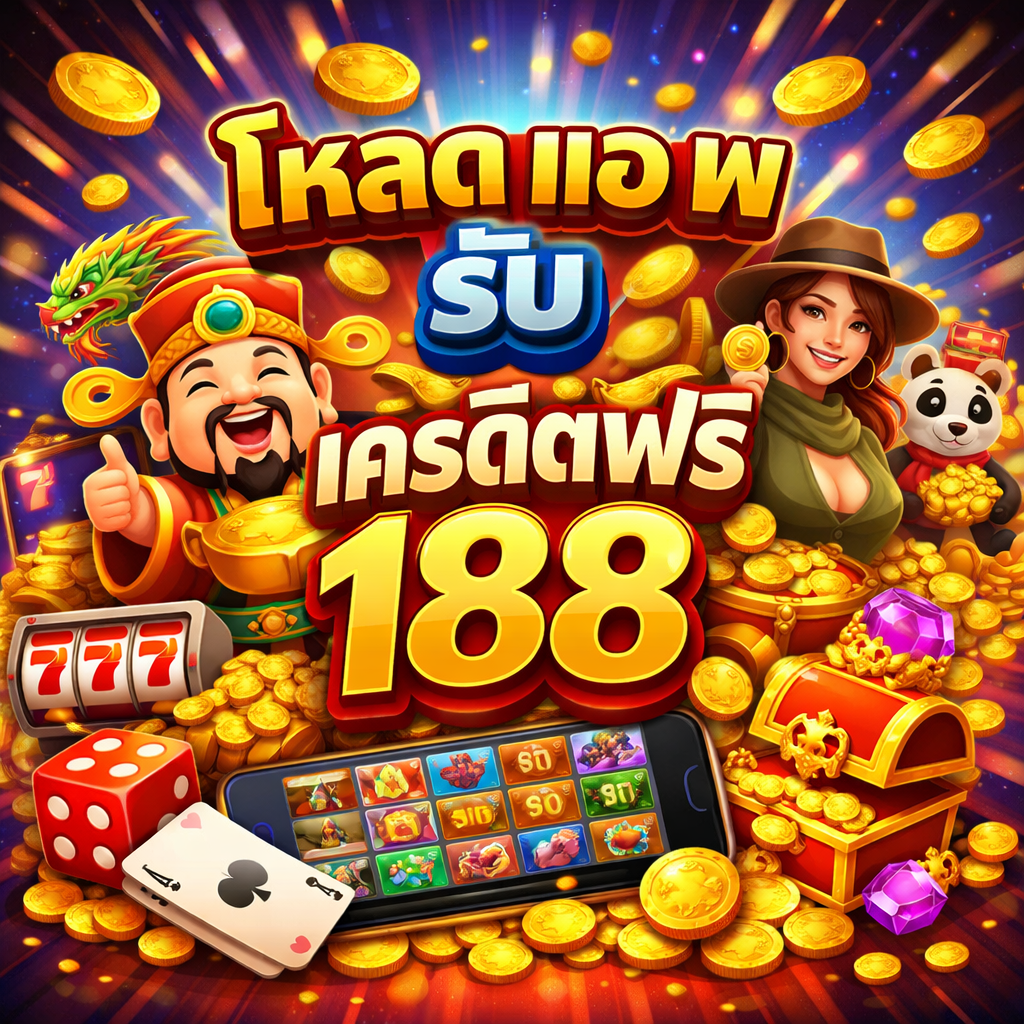 โหลด แอ พ รับ เครดิตฟรี 188